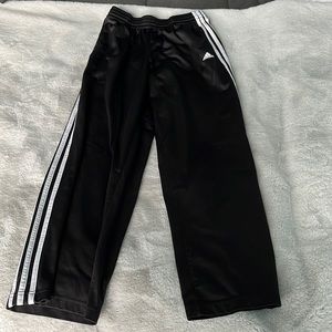 Black Adidas sweatpants